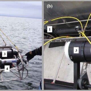 (a) Deployment of the Auto-VPR during the sampling at a fixed station ...