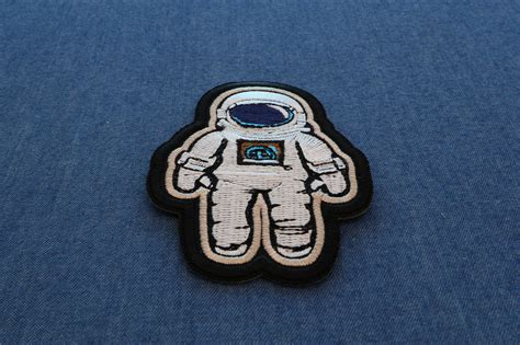 Floating Astronaut Patch Iron On Patches By Ivamis Patches