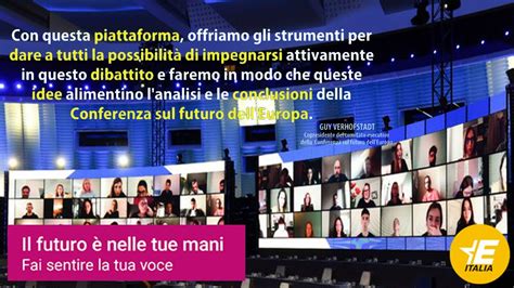 Conferenza Sul Futuro Dell Europa Le Proposte Dei Panel Dei Cittadini