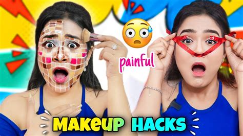 Testing Out Viral Makeup Hacks 😰 Shocking Results 😱 Nilanjana Dhar