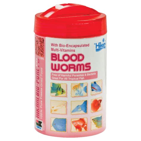 Hikari Frozen Blood Worms For Fish