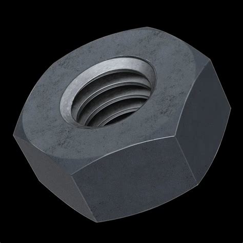 Mm Mild Steel Hex Nut At Rs Kg Mild Steel Hexaginal Nuts In