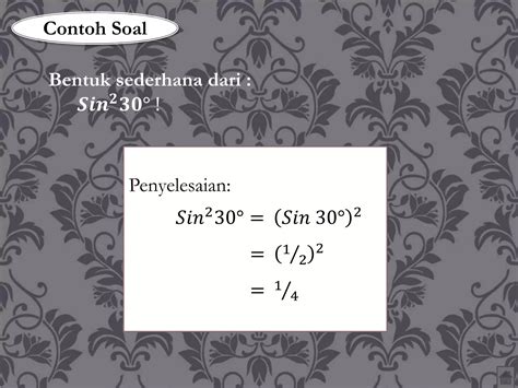 Materi Trigonometri Kelas X Ppt