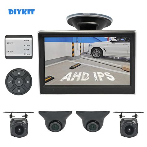 Diykit Ahd Ips Hd Car Monitor Ahd Starlight Night Vision