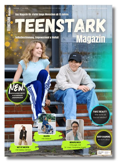 Teenstark Magazin Jugendmagazin F R Mehr Vielfalt