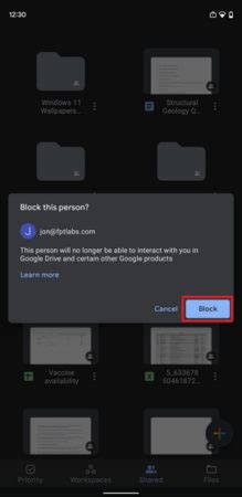 Comment Bloquer Ou Débloquer Des Personnes Sur Google Drive 2021