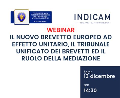 IL NUOVO BREVETTO EUROPEO AD EFFETTO UNITARIO IL TRIBUNALE UNIFICATO