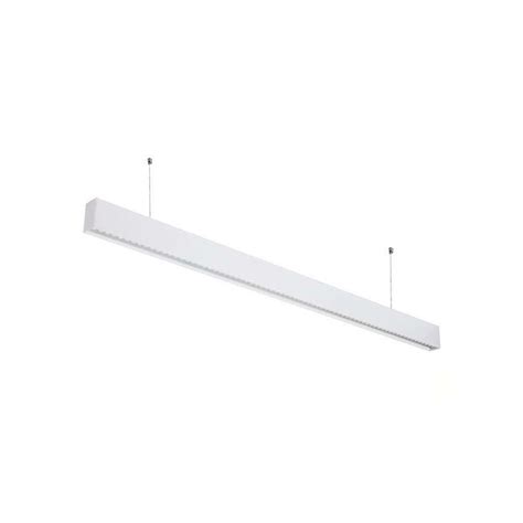 R Glette Led Fine Blanche Suspendue W Linkable Mm Blanc Naturel K