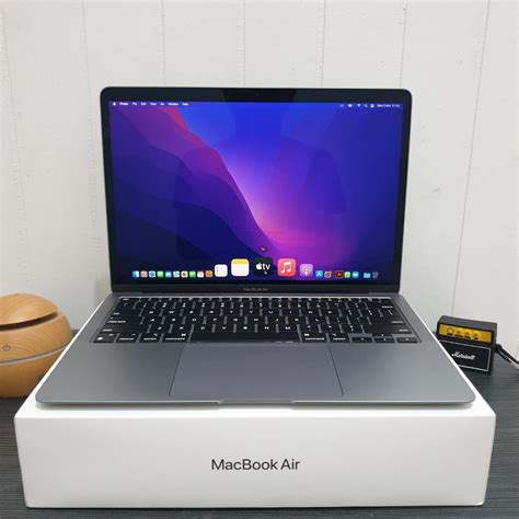 Macbook Air M1 13 Inch Retina Display 8gb256gb Space Grey Inter Garansi On April 2023