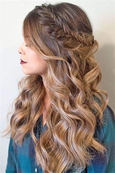 Elegant Thick Dense And Long Hair For Formal Event 35 | Prom hairstyles ...