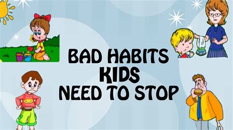 Worksheet On Good Habits And Bad Habits | Leticia Camargo