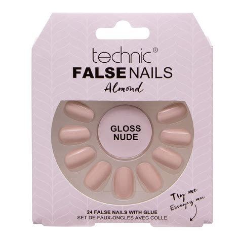 Technic False Nails Gloss Nude The Warehouse