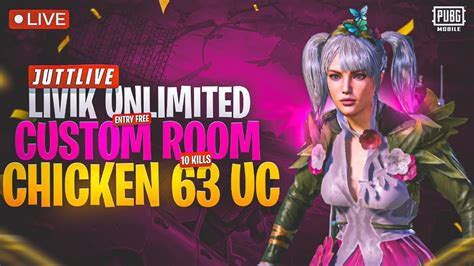 Pubg Mobile Unlimited Custom Room Uc Custom Room Livik Custom Room TDM