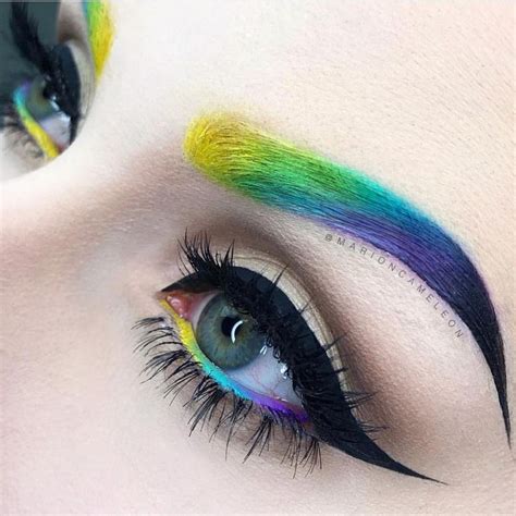 Sugarpill Cosmetics On Instagram “️‍ Marioncameleon Rocks A Killer Rainbow Brow She Created