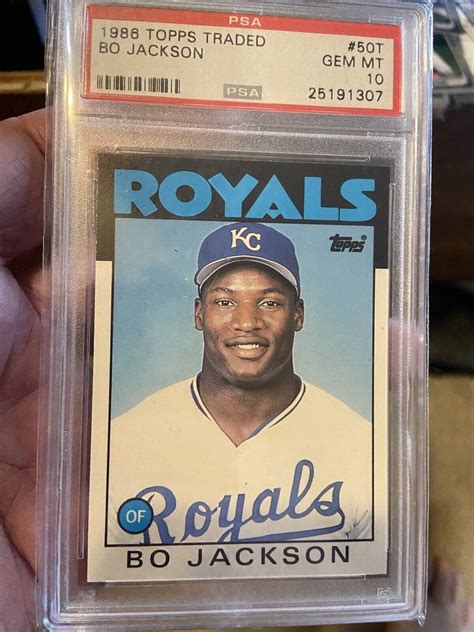 Bo Jackson Topps Traded T Base Price Guide Sports Card Investor