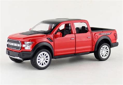 132 Scale Kids Pull Back Diecast Ford F 150 Pickup Truck Toy Nb4t204