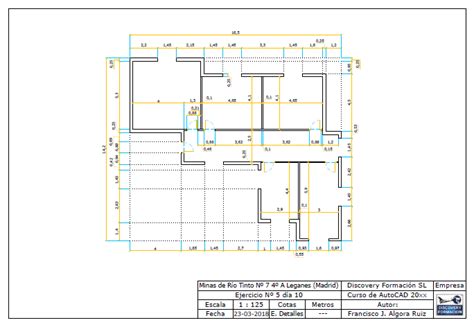 Cu Nto Se Cobra Por Hacer Un Plano En Autocad Planos De Casas