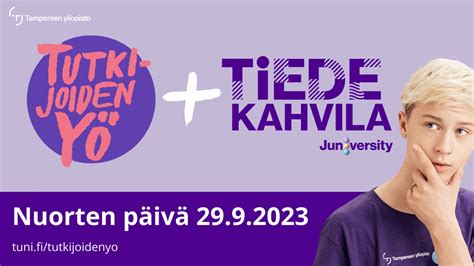 Tiedekahvila goes Tutkijoiden yön nuorten päivä Yle Areena