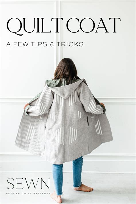 How To Sew A Quilted Coat Tips And Tools Artofit