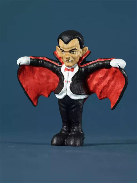 Wooden Dracula Vampire Toy Figurine Noelino Toys