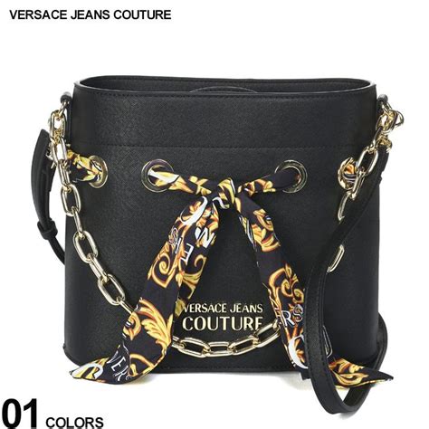 ヴェルサーチ ベルサーチ Versace Jeans Couture バッグ ショルダーバッグ 2way スカーフ付き ハンドバッグ ミニ