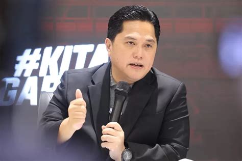 Ketum Pssi Erick Thohir Ungkap Kontrak Pelatih Timnas Shin Tae Yong