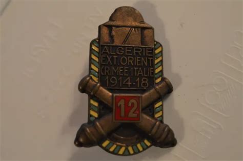 Insigne Militaire Artillerie R Giment D Artillerie D Paris Nice