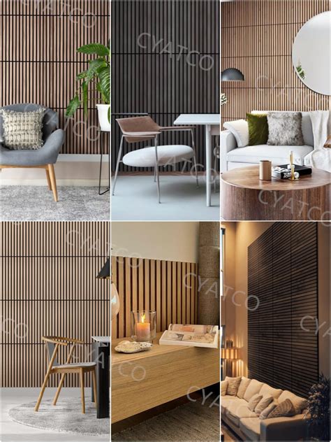 X Mm Wood Slat Panels Oak Akupanel Cyatco Akupanel Custom