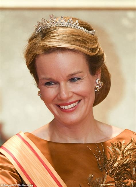 Queen Mathilde Of Belgium Dazzles In A Tiara Packed With Free