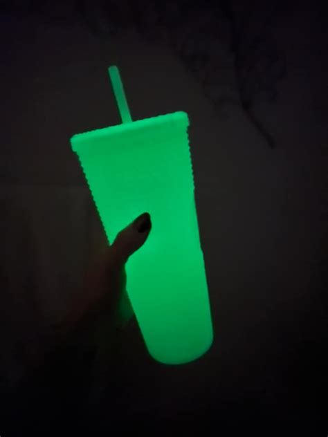 Starbucks Released A Glow In The Dark Studded Tumbler That Gives Off