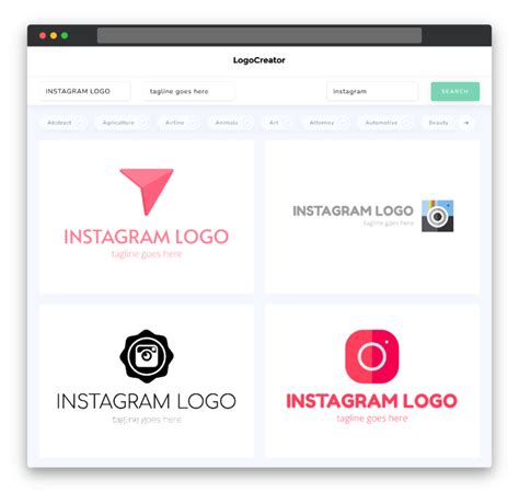 Instagram Logo Design Create Your Own Instagram Logos