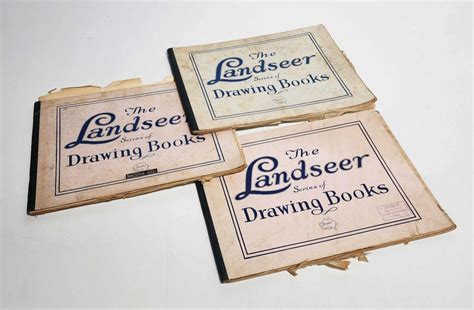 Lot Three Sketchbooks Containing Pencil Drawings Many Nude From The S