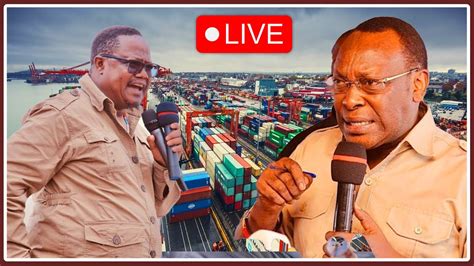 LIVE MBOWE TUNDU LISSU WACHAFUA HALI YA HEWA NGARA MJINI MKATABA WA