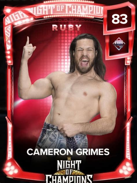 Cameron Grimes | WWE 2K23 Roster