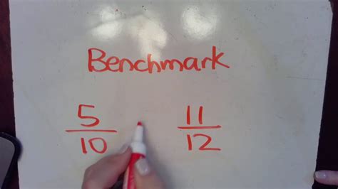 Comparing Fractions In Th Grade Using Benchmarks Youtube