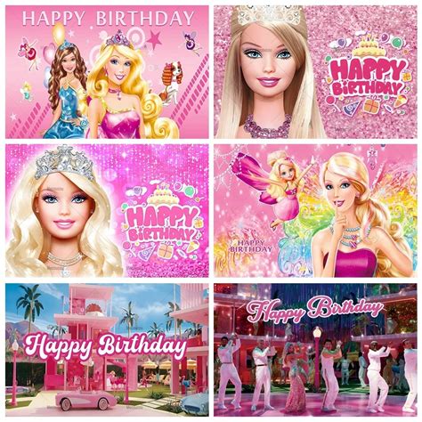 Barbie Princess Photography Backdrops Fotografia De Anivers Rio De Beb