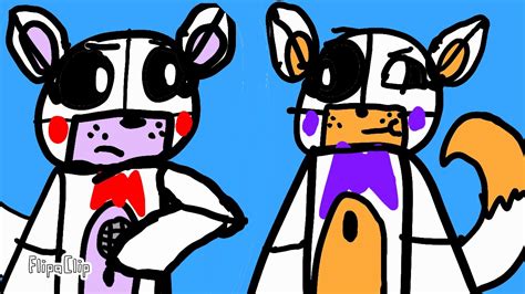 Funtime Foxy Meets Lolbit Youtube