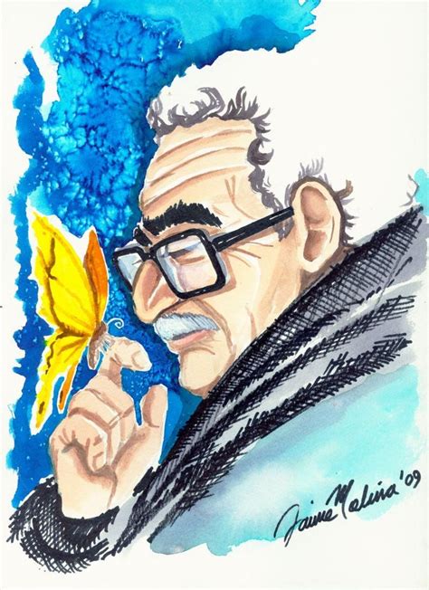 Gabriel Garcia Marquez Dibujo