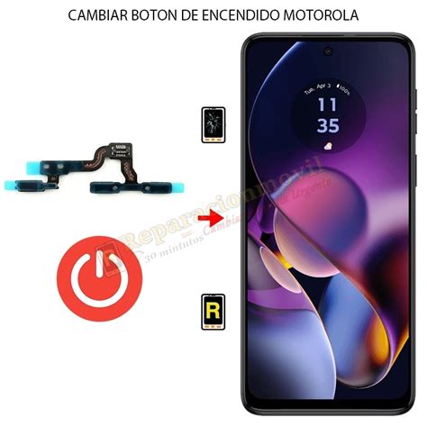 Cambiar Botón de Encendido Motorola Moto G54 5G Madrid