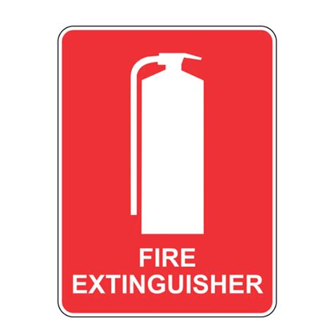 Fire Extinguisher Stickers 5 Pack Safety Xpress