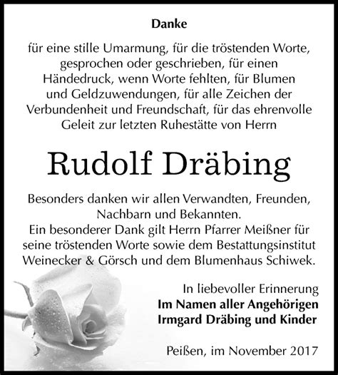 Traueranzeigen Von Rudolf Dr Bing Abschied Nehmen De