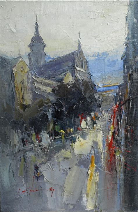 Львов, Бернардины масло, холст 60*40 | Pinturas