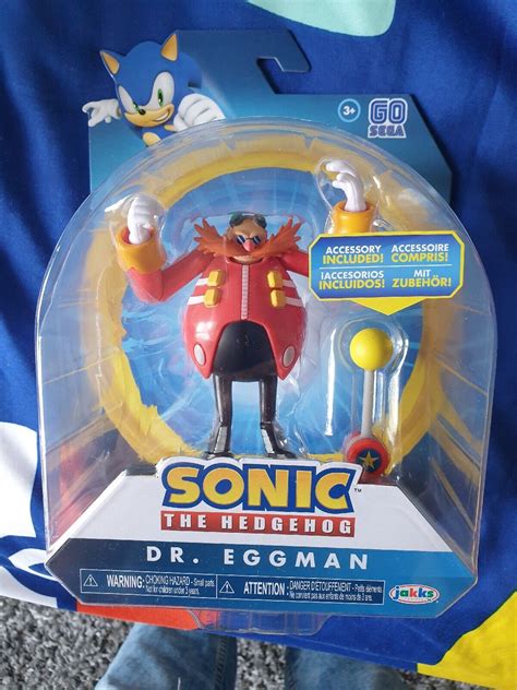 Mavin Jakks Pacific Sonic The Hedgehog Dr Eggman Action Figure