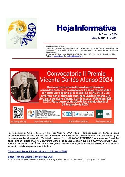 Hoja Informativa Mayo Junio Anabad