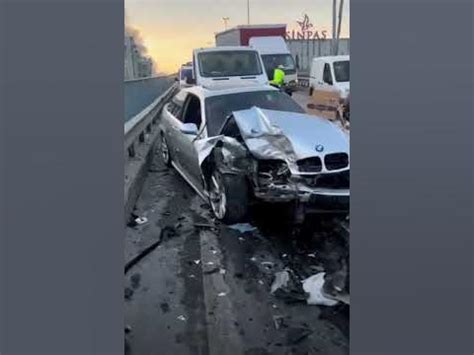 BMW E60 Kaza - YouTube