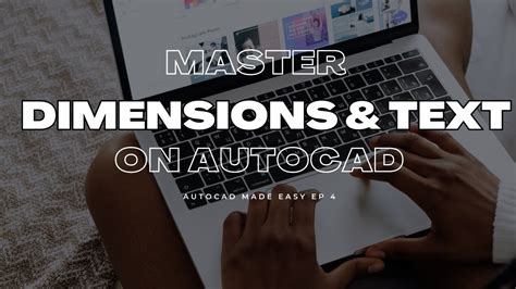 How To Annotate On Autocad Dimensions And Text Tutorial For