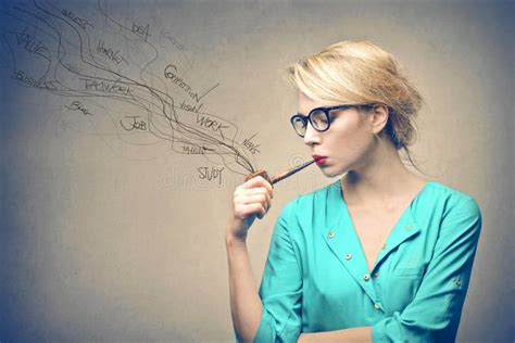 Blonde Smokes Stock Photos Free Royalty Free Stock Photos From Dreamstime