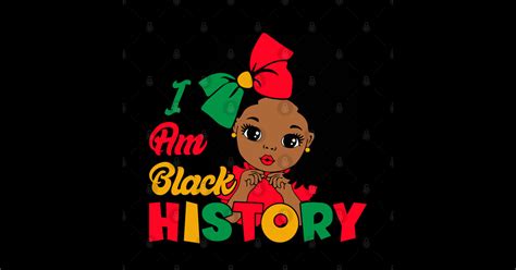 Kids I Am Black History Girls Black History Month I Am Black History
