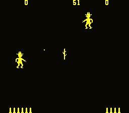 Gun Fight arcade video game by Midway Mfg. (1975)