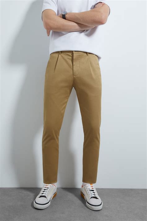 Venta Pantalones Beige Zara En Stock